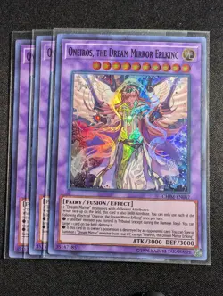 Yugioh - 3x Oneiros, the Dream Mirror Erlking CHIM-EN087 1st Edition Super NM - Image 1