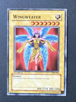 YUGIOH Wingweaver PSV-096 1st edition LP - Image 2
