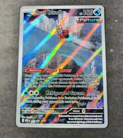 Pokemon Iron Bundle Holo Black Star Promo Card SVPEN 066 NM - Image 1