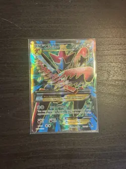 Mega Scizor EX 120/122 - NM FULL ART ULTRA RARE Breakpoint Pokemon 2016 TCG Card - Image 1