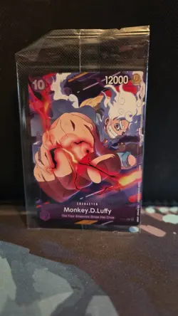 One Piece Card Game TCG - Monkey D Luffy (P-041) SEALED English Card - Image 1