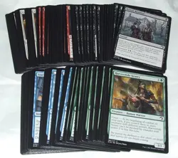 MTG Innistrad Midnight Hunt Common Set 100 Cards - Image 1