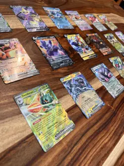 100 Pokemon Cards! +1 Ultra Rare EX V VMAX OR GX +20Holos/Revs! Official TCG - Image 1