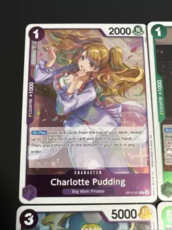 6x OP12 Legacy of the Master English SR Bundle One Piece Cards - Image 2