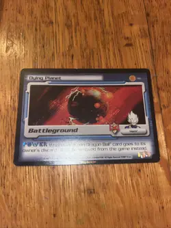 Dying Planet HOLO FOIL UNLIMITED 96 DBZ TCG Dragon Ball Z CCG android Saga Card - Image 1