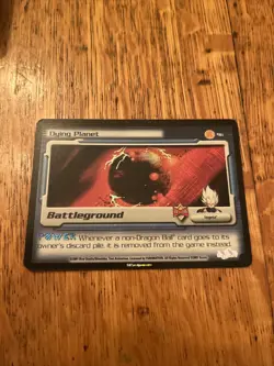 Dying Planet HOLO FOIL UNLIMITED 96 DBZ TCG Dragon Ball Z CCG android Saga Card - Image 2