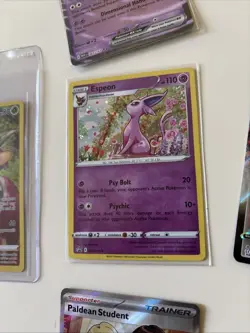 Pokemon Espeon TCG SWSH174 Black Star Promo Holo Rare Card NM/M Condition - Image 1