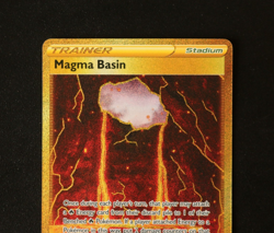 Pokemon Card TCG - Magma Basin 185/172 Brilliant Stars - Gold Secret Rare - NM ⭐ - Image 2