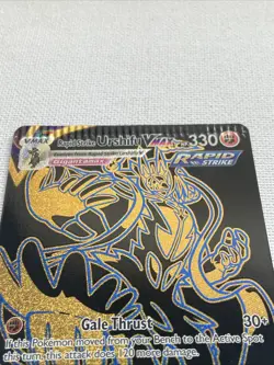 Pokemon TCG - Rapid Strike Urshifu VMAX TG30/TG30 - NM - CRIMPED ERROR CARD - Image 2