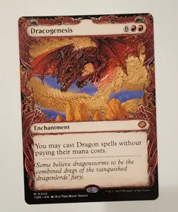 Mtg Tarkir Dragonstorm Dracogenesis 0300 Showcase NM - Image 1