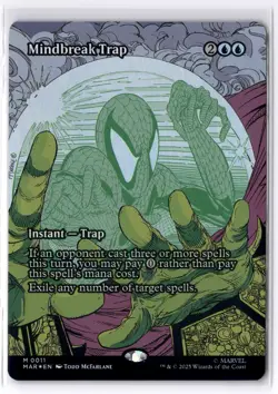 Mindbreak Trap (Borderless) 11 MTG Marvel Eternal-Legal FOIL NM/M - Image 1