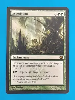 MTG Asceticism - Scars of Mirrodin (SOM) #110 - Magic the Gathering NM RARE - Image 1