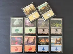 100 Set Magic the Gathering Basic Lands, 20 of Each Land, 100 Pack of MTG Lands - Image 1