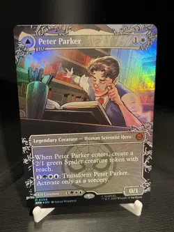 Peter Parker (0208) (Borderless) Marvel's Spider-Man Foil - Image 1