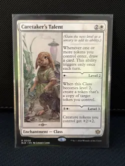 Caretaker's Talent Bloomburrow Regular - Image 1