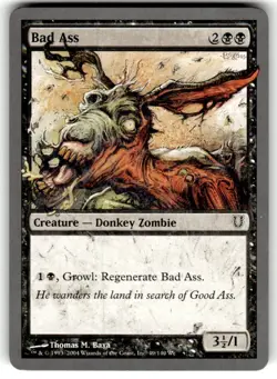 Bad Ass Unhinged Regular MTG - Image 1