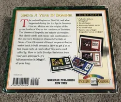 Vintage 1997 Magic the Gathering - 365 Days in Dominia - Color Desk Calendar - Image 2