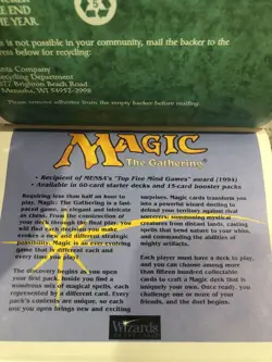 Vintage 1997 Magic the Gathering - 365 Days in Dominia - Color Desk Calendar - Image 3