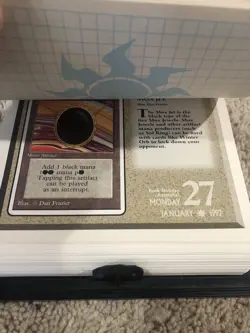 Vintage 1997 Magic the Gathering - 365 Days in Dominia - Color Desk Calendar - Image 5