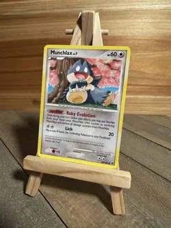 Pokemon Majestic Dawn Common Munchlax #68/100 Near Mint or Better - Image 1