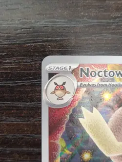 Noctowl 141 Stellar Crown Pokemon Center Stamped ETB Promo - Image 2