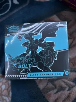 Pokemon TCG: Black Bolt Elite Trainer Box ETB New/Sealed ✅ - Image 1