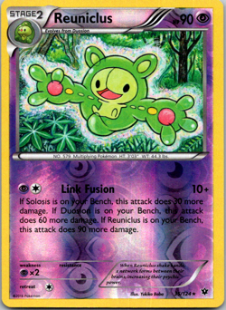 Reverse Holo Reuniclus 35/124 Rare XY - Fates Collide Pokemon TCG Near Mint - Image 1