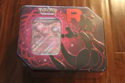 Pokemon Team Rocket Tin Mewtwo Ex - Image 1