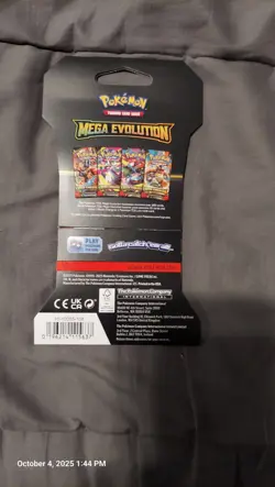 Pokemon TCG Lot of (12) Mega Evolution Sleeved Booster Pack - Image 4