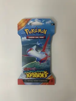 Pokemon Scarlet & Violet Surging Sparks - Lot of 5 Factory Sealed Booster Packs - Image 3
