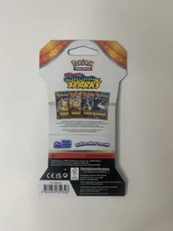 Pokemon Scarlet & Violet Surging Sparks - Lot of 5 Factory Sealed Booster Packs - Image 4