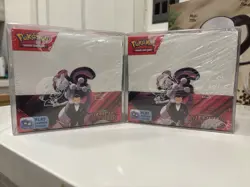 Pokemon Scarlet & Violet Destined Rivals Booster Box Sealed New W/ Protector - Image 1