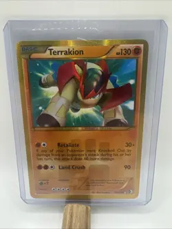 Pokemon TCG Terrakion Boundaries Crossed 151/149 Holo Secret Rare | NM - Image 1