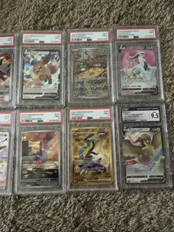 Pokemon TCG Lot of 10 PSA Graded Slabs -Various Sets - Eevee Brute Bonnet Arceus - Image 3