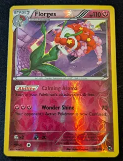 Pokemon TCG - Florges 103/162 REVERSE HOLO - BREAKThrough - Image 1