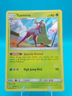 Tsareena 19/236 Sm-Unified Minds Pokemon TCG Holo Near Mint/Mint - Image 1