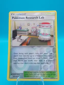 Pokemon Research Lab 205/236 Sm-Unified Minds Pokemon TCG Reverse Holo NM/M - Image 1