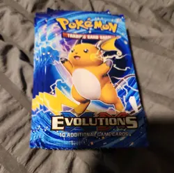 Pokemon TCG XY Evolutions Booster Pack - Read Description - Image 1