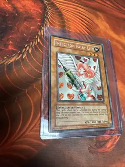 Injection Fairy Lily LOD-100 Yugioh Legacy Of Darkness Secret Rare Holo Nm - Image 1