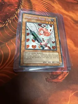 Injection Fairy Lily LOD-100 Yugioh Legacy Of Darkness Secret Rare Holo Nm - Image 2