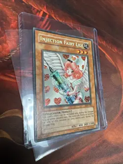 Injection Fairy Lily LOD-100 Yugioh Legacy Of Darkness Secret Rare Holo Nm - Image 4