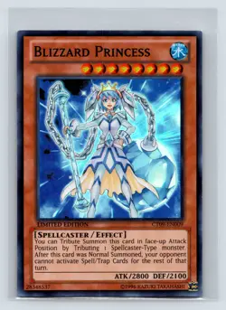 Yugioh 2012 Collectors Tin #CT09-EN009 Blizzard Princess 3-10 - Image 1