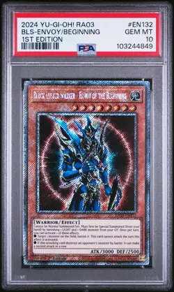 2024 1ST ED #EN132 BLACK LUSTER SOLDIER - ENVOY OF THE BEGINNING PSA 10 - Image 1