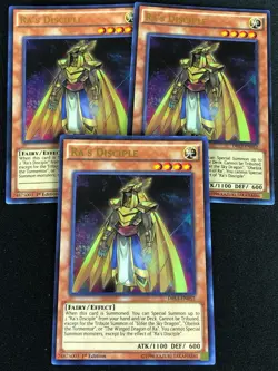 YUGIOH RA'S DISCIPLE DRL3-EN052 1ST ULTRA X3 - Image 1