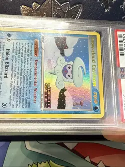 Pokemon Card Snow Cloud Castform 29/113 Reverse Holo Delta Species PSA 9 MINT - Image 2