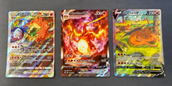Charizard UPC Promo Card Set SWSH260 SWSH261 SWSH262 VMAX VSTAR **MISCUT** - Image 1