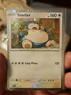 Snorlax SVP 122 Promo NM Cosmos Holo Twilight Masquerade Pokemon Card - Image 1