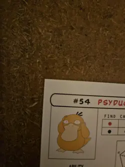 NM 1998 Psyduck #54 Nintendo Pokemon Vintage Rare Card. Any others out thereU - Image 5