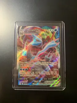 Pokemon TCG Kyurem VMAX Holo Ultra Rare Card Sword & Shield Lost Origin 049/196 - Image 1
