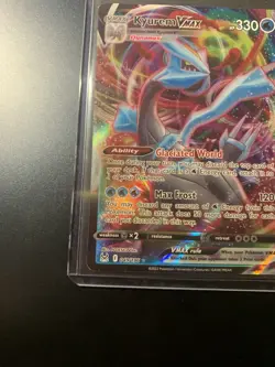 Pokemon TCG Kyurem VMAX Holo Ultra Rare Card Sword & Shield Lost Origin 049/196 - Image 2